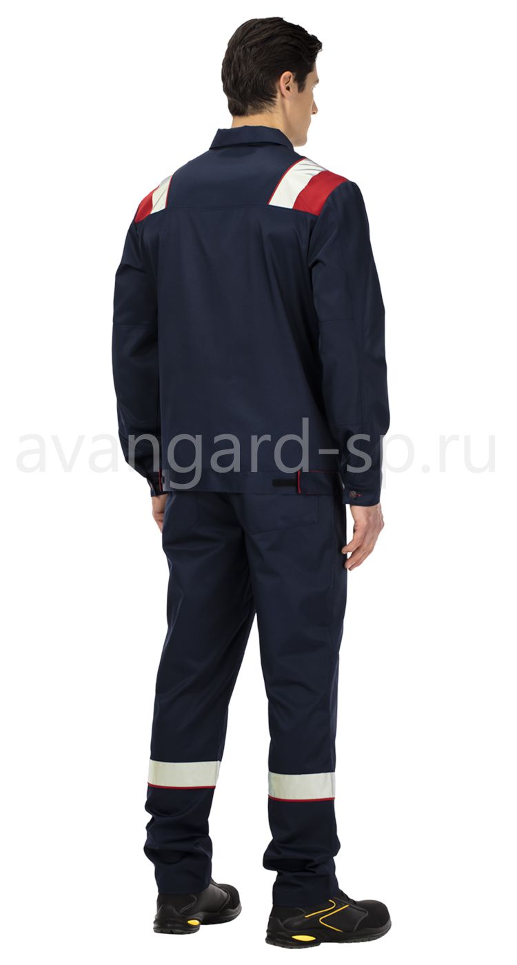 Костюм "Анкер" с пк (син.-красн.) цена